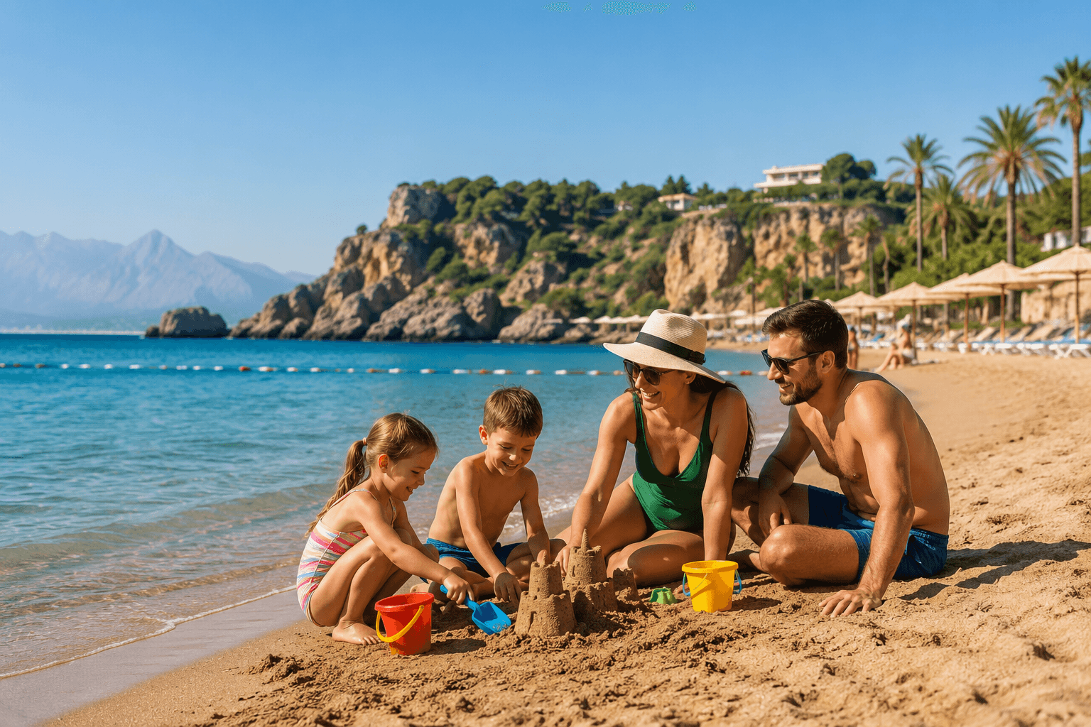 Najlepsze plaże w Antalyi dla rodzin z dziećmi
