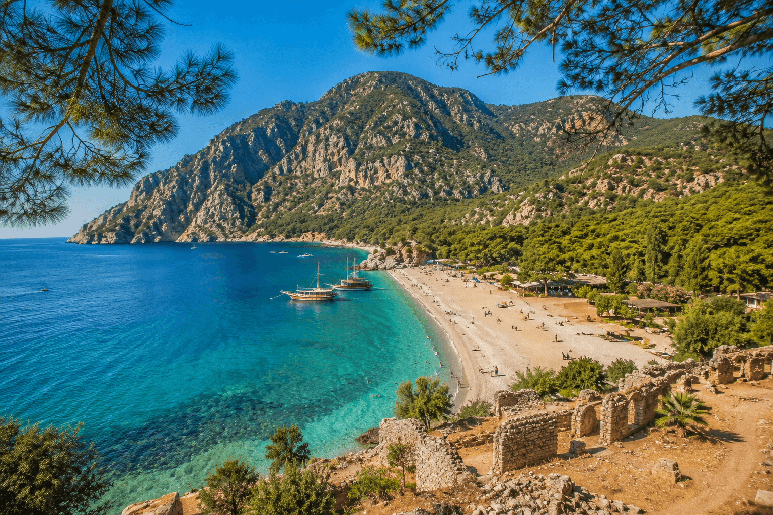 Rejs statkiem w Kemer