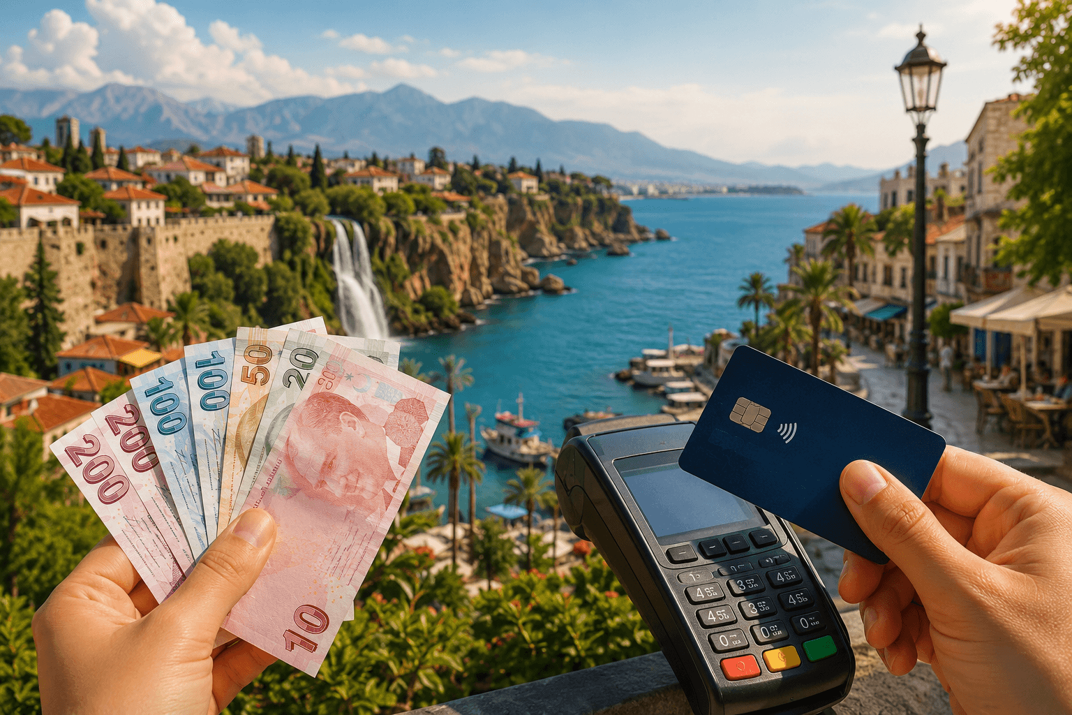 Gotówka czy karta w Antalyi? Co musisz wiedzieć przed wakacjami